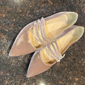 JCrew Velvet Flats 11